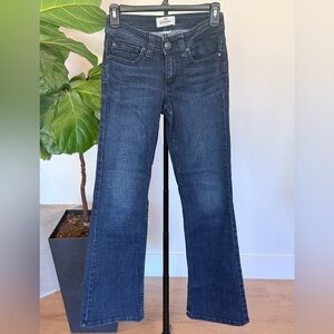 Shyanne Dark Blue Flare Jeans size 25”